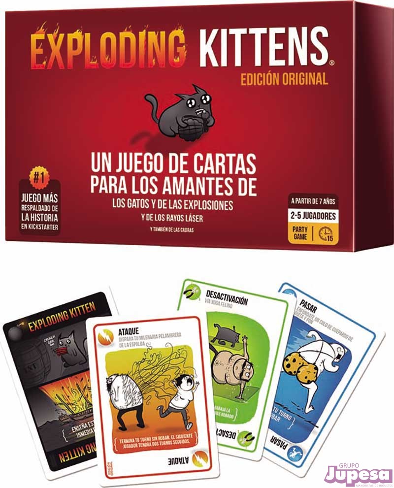 JUEGO EXPLODING KITTENS