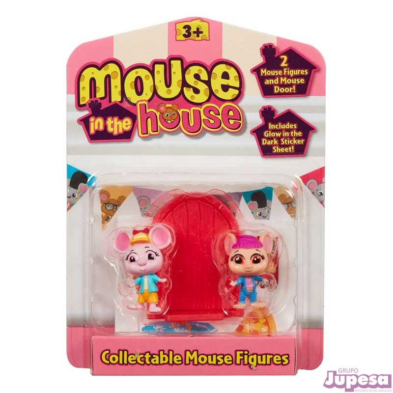 PACK 2 MOUSE IN THE HOUSE SURTIDO
