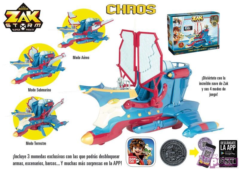 BARCO CAOS DELUXE ZAK STORM