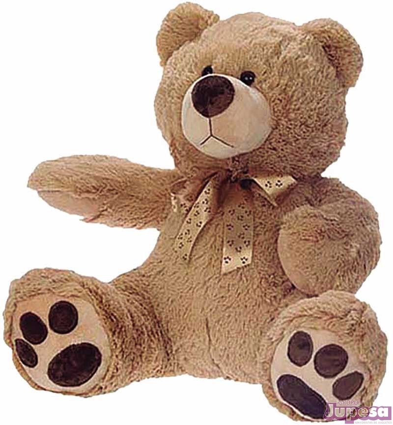 PELUCHE OSO MARRON CON LAZO 95 CM.