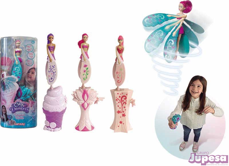 MUÑECA VOLADORA SKY DANCERS SURTIDA
