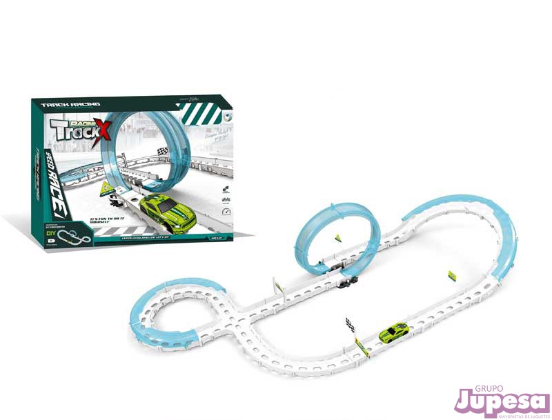 PISTA RACING TRACK X C/1 COCHE