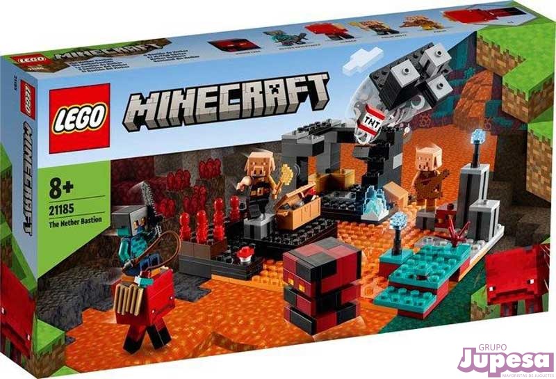 EL BASTION DEL NETHER LEGO MINECRAF