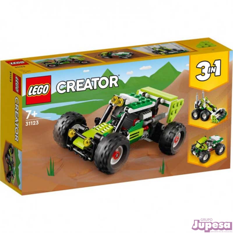 BUGGY TODOTERRENO LEGO CREATOR 3EN1