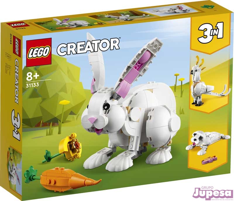CONEJO BLANCO LEGO CREATOR 3 EN 1
