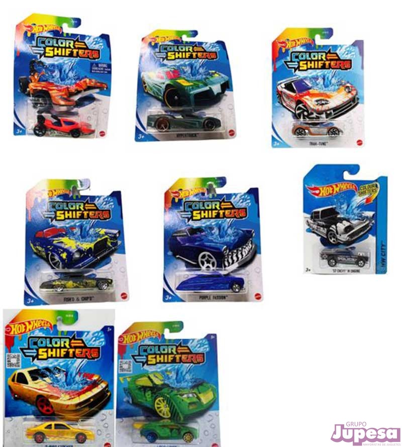 VEHICULO COLOR SHIFTERS HOT WHEELS