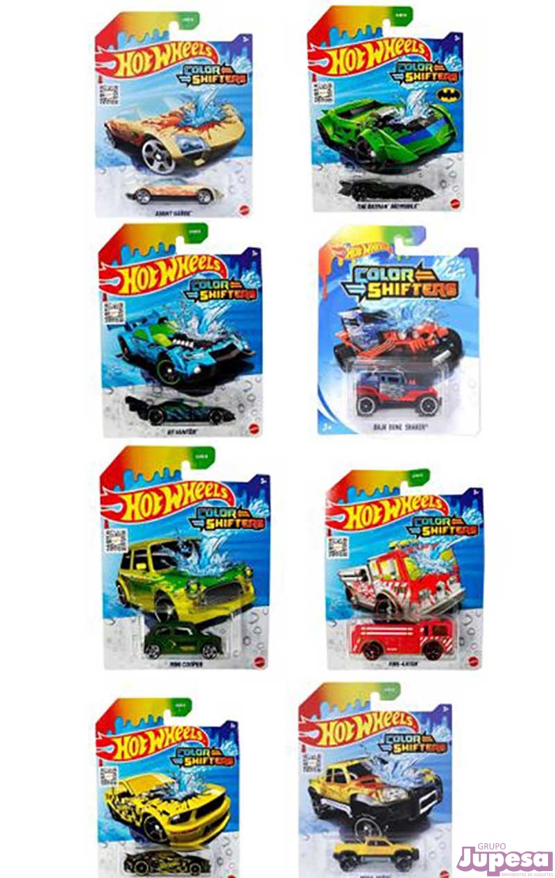 VEHICULO COLOR SHIFTERS HOT WHEELS