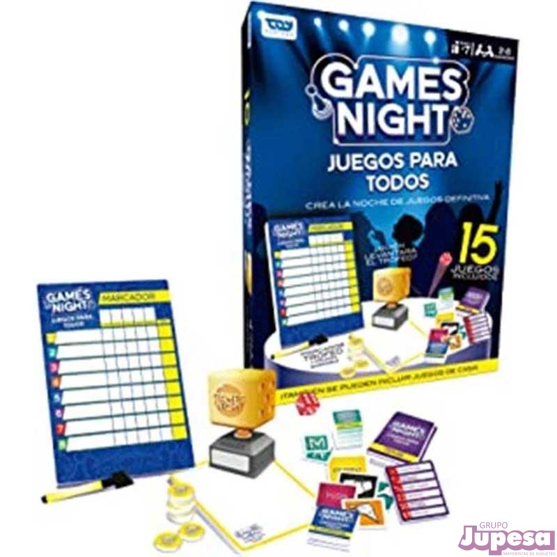JUEGO GAMES NIGHT