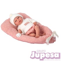 MUÑECO ANDIE ROSA 40 CM. ELEGANCE