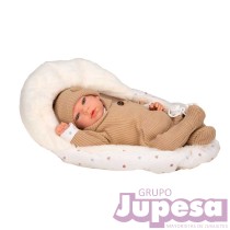 BEBE REBORN OLONA BEIGE 40 CM.