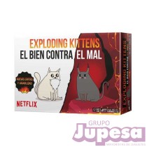 JUEGO EXPLODING KITTENS BIEN VS MAL
