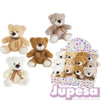 PELUCHE OSITO 21 CM. SURTIDOS