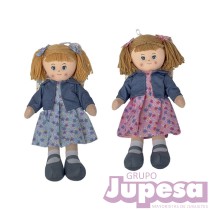 MUÑECA TRAPO CHAQUETA 50 CM. SURT.