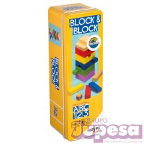 JUEGO BLOCK & BLOCK MADERA 36 PZAS.