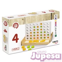 JUEGO ACIERTA 4 MADERA