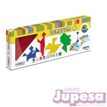 4 TANGRAMS MADERA