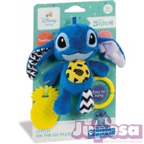 SONAJERO PELUCHE STITCH ON THE GO