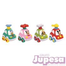 COCHE DISNEY BABY PRESS & GO SURTID