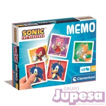 JUEGO MEMO SONIC 48 PZAS.