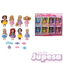 MUÑECA MINI PRINCESS LAYNIER 12 CM.