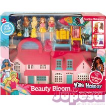 VILLA HOLIDAY C/2 MUÑECAS 9 CM.