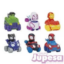 VEHICULO SPIDEY LANZA DISCOS SURT.