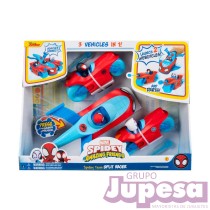 VEHICULO SPIDEY SPLIT RACER 3EN1