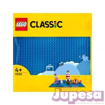 BASE AZUL LEGO CLASSIC 25X25 CM.