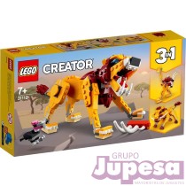 LEON SALVAJE LEGO CREATOR 3 EN 1