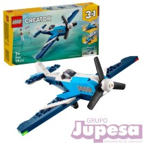 AERONAVE: AVION DE CARRERAS LEGO