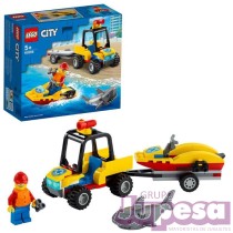 QUAD DE RESCATE COSTERO LEGO CITY