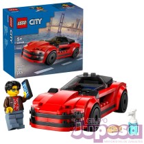 DEPORTIVO ROJO LEGO CITY