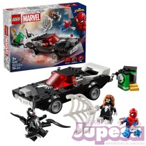 SPIDERMAN VS COCHE VENOM LEGO