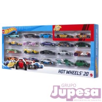 PACK 20 COCHES HOT WHEELS