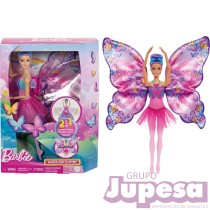 BARBIE DANCE AND FLUTTER 2 EN 1