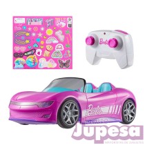 COCHE DESCAPOTABLE BARBIE R/C