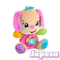 PELUCHE PERRITA RIE Y APRENDE