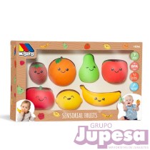 SET DE 7 PZAS. FRUTAS SENSORIALES