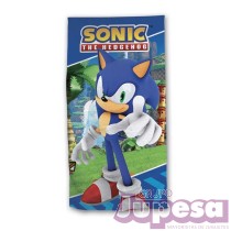 TOALLA PLAYA SONIC 70X140 CM.
