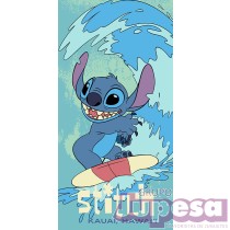 TOALLA PLAYA STITCH SURFERO 70X140C