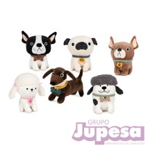 PELUCHE HUGGY DOGGY 20 CM. SURTIDOS
