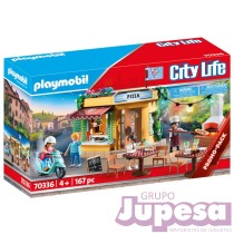 PIZZERIA PLAYMOBIL CITY LIFE