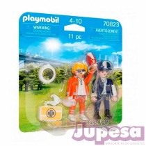 DUO PACK DOCTOR Y POLICIA PLAYMOBIL