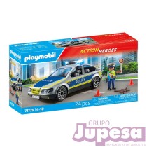 COCHE PATRULLA POLICIA PLAYMOBIL