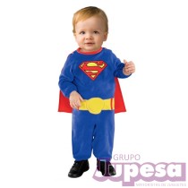 DISFRAZ SUPERMAN BABY 0-6 MESES