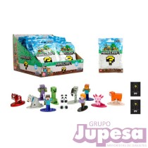 NANOFIGURAS MINECRAFT SORPRESA 4CM.