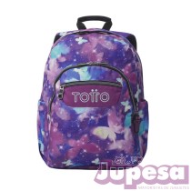 MOCHILA 5Q6 MORRAL ACUARELES GLITTE